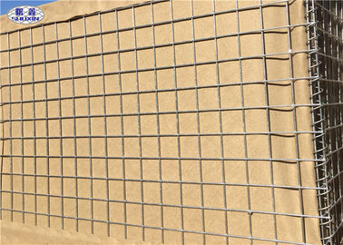 Барьеры Хеско стены песка Мил 7 гальванизированные ХДП военные с Геотекстиле предохранения от 300 ГСМ УЛЬТРАФИОЛЕТОВЫМ