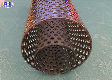 Спиральная трубка ячеистой сети нержавеющей стали Прерфоратед для элемента водяного фильтра