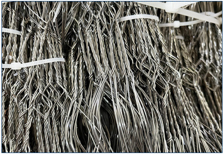 MZP Малозаметное проволочное препятствие 0,5-0,9 мм, сетка для защиты танков 3