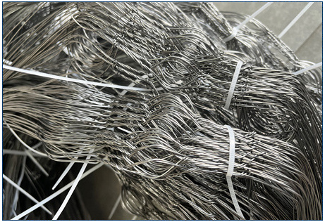 MZP Малозаметное проволочное препятствие 0,5-0,9 мм, сетка для защиты танков 4