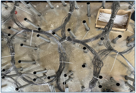 MZP Малозаметное проволочное препятствие 0,5-0,9 мм, сетка для защиты танков 5