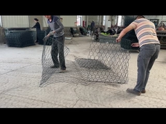 Завод по производству оцинкованной габионной корзины в Китае