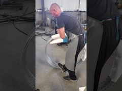 Колючая проволока бритвы