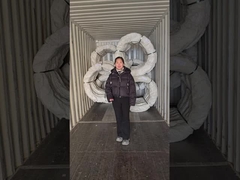 колючая проволока из бритвы, отправленная в контейнере