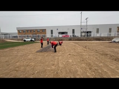 Смотрите, как сетка бариера танка разворачивается со скоростью 2x.