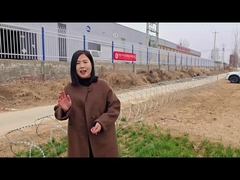 Демонстрация и объяснение на месте изделия из колючей проволоки BTO