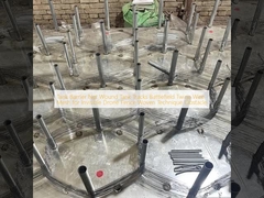 Танковый барьер сеть раны танковые следы поле битвы Твинная проволока для невидимого дронов забор тканевая техника препятствие