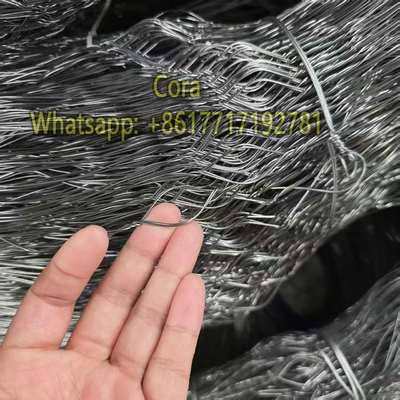 Low Visibility Anti Tank Wire Mesh MZP Putanka 10x10m Steel Barrier