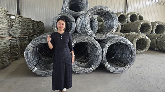 KN Hot Selling High Safety Hot-Dip Galvanized Barbed Shaver Wire Mesh, Suitable For Prisons/Airports