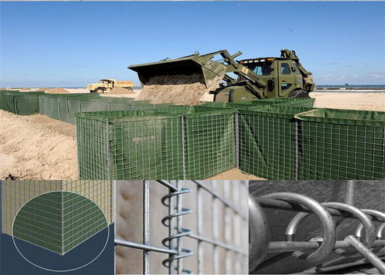 ISO COC гальванизировал защитительный барьер сварил корзины Gabion для облицовок оборудования