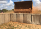 Военная стена армии оцинковывает - алюминиевый покрытый тип барьеры бастиона барьера Hesco защитительные для потока