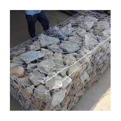 Стандартные корзины Gabion управлением размывания предохранения от реки гальванизировали 2x1x1m