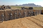 Сверхмощные защитительные барьеры Mil 10 Mil 3 Hesco мешков с песком барьеров для стрельбища