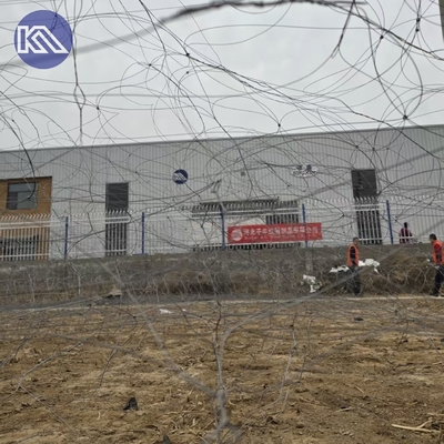 Коррозионно-устойчивая масло защитить невидимую проволоку для низкой видимости проволока Путанка сетка в Украине
