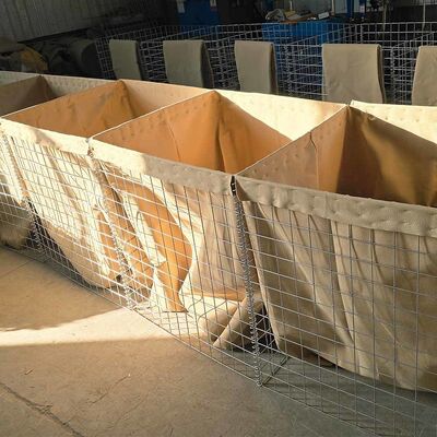 Heavy Duty Mil 6 Defensive Barriers Defensive Bag Gabion Bastions Hesco Barrier Price