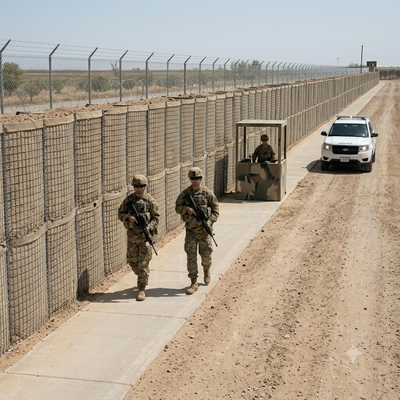 Heavy-Duty Military Galvanized Sand Filled Barrier Wall for Flood & Security