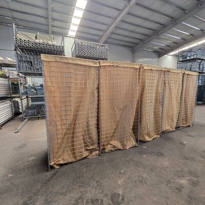 Heavy Duty Defensive Barrier Providing Effective Protection and Control for Construction Sites and Industrial Areas