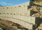 Гальванизированная подпорная стенка корзины стали 80кс100мм 60кс80мм заполненная камнем Габионс