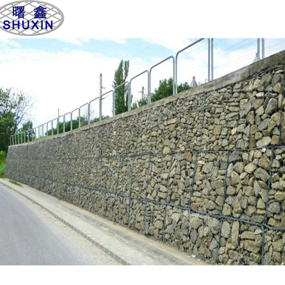 Сплетите провод гальванизировал сетку см коробок 8*10 Gabion для предохранения от речного русла