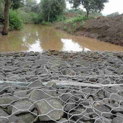 сетка шестиугольника корзины Gabion стандарта 2*1*1m 2mm гальванизированная для подкрепления обваловки