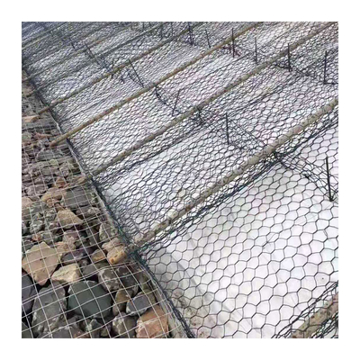 клетка камня подпорной стенки корзины 2mx1mx1m шестиугольная Gabion