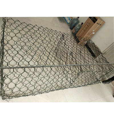 Сверхмощная ячеистая сеть корзин 8x10cm покрытая Pvc Gabion шестиугольная для сохранения