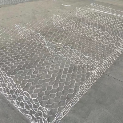 Гальванизированный Pvc коробки 2x1x1 Gabion покрыл отверстие сетки 80×100mm покрытие цинка 275 Gsm