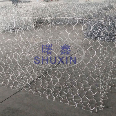 Корзины Gabion ячеистой сети железной проволоки 1mx1m для предохранения от моста