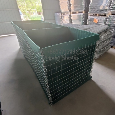 HDP гальванизировало подпорную стенку барьера Hesco Gabion защитительную rustproof