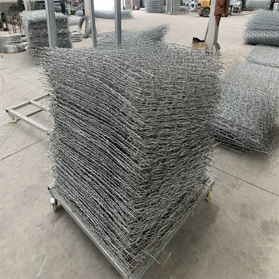 Низкоуглеродистые подпорные стенки корзины железной проволоки 2.0mm-4.0mm Gabion антиржавейные