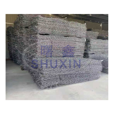 Сплетите подпорную стенку Q195 Q235 коробки Gabion тюфяка Reno ячеистой сети железной проволоки