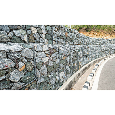 100mmx120mm Железная сетка 3d Gabion Box Stone Для сада горячее погружение оцинкованной Gabion сетки