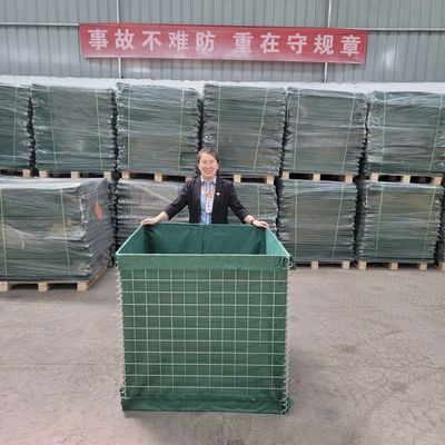 Китайская антикоррозионная песчаная стена бастион защитный барьер взрывная стена высокопрочная безопасность оцинкованная взрывостойкая стена Hesco барьер цена