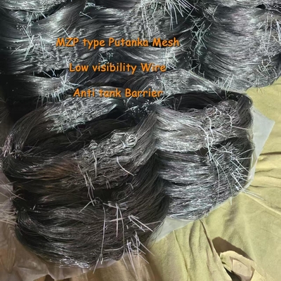 MZP Малозаметная сетка-ловушка для препятствий из проволочной сетки Путанка для борьбы с танками со стальной проволокой размером 0,5-0,9 мм