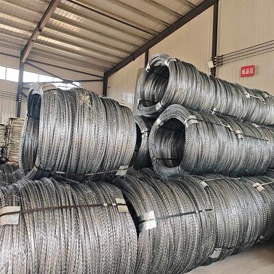 Бритва из колючей проволоки с горячим оцинкованным лезвием, колючая проволока, безопасность фермы, защита от восхождения