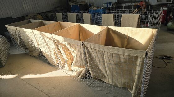 Геотекстильный Военный Бастион Барьер Оборонительная Стена Аравия Портативная Быстрая Установка Противоударная Производственная Мощность