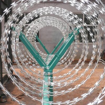 Фабрика поставки бритва колючей проволоки рулон острая Concertina лезвие проволока противоугонная охрана ограждения проволока сетка