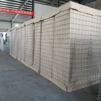 Противокоррозионный оцинкованный железный провод сварная клетка Защитный барьер Тяжелая песчаная стена Бастион ML Забор взрывостойкий тактический