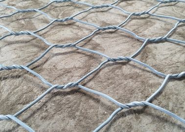 Цинк коррозионностойкой корзины Gabion ячеистой сети высокий покрыл 3.8mm