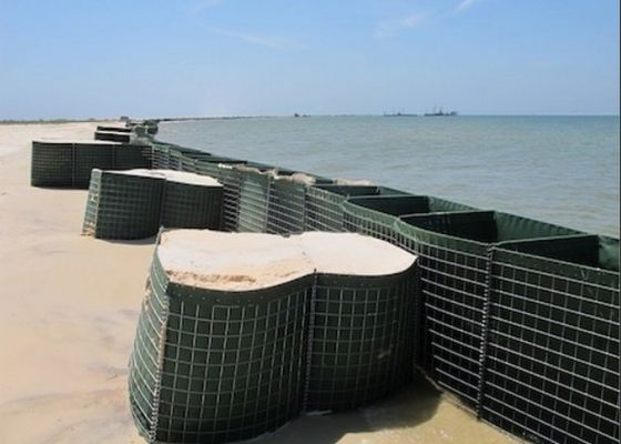 Складный барьер Hesco ячеистой сети