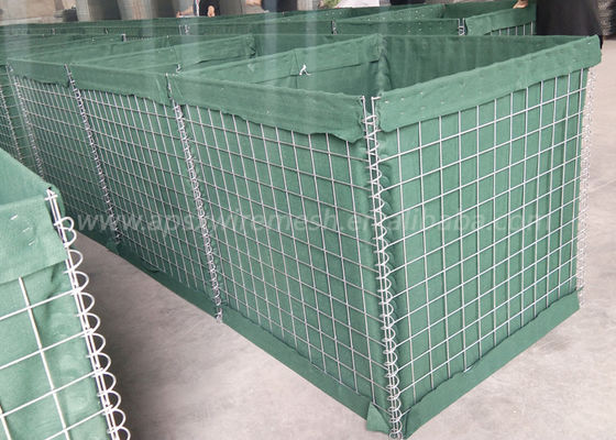 Песок крепости огораживает барьер 4mm защитительный с Geotextile