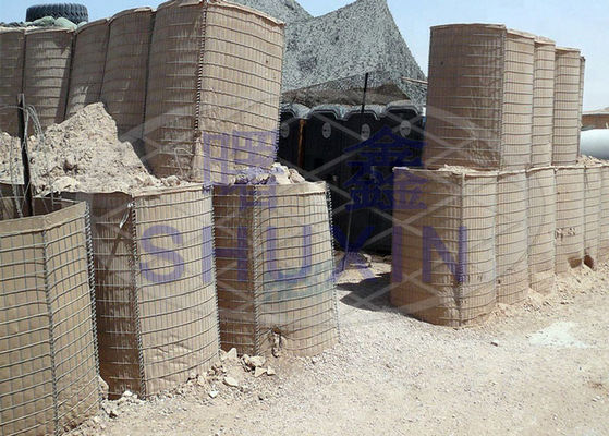 Защитительный тип сварил барьер SGS коробки Gabion военный