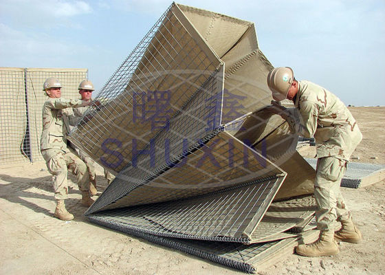 SGS Mil 2 глубоко сваренное Hesco Gabion для стрельбища