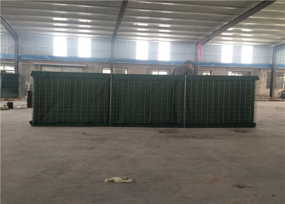 песок Dia Mil 3 3mm заполнил стену взрыва Hesco барьеров