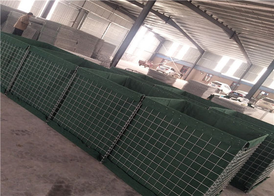 Контейнеры Hesco Geotextile 4MM зеленые для предохранения от силы