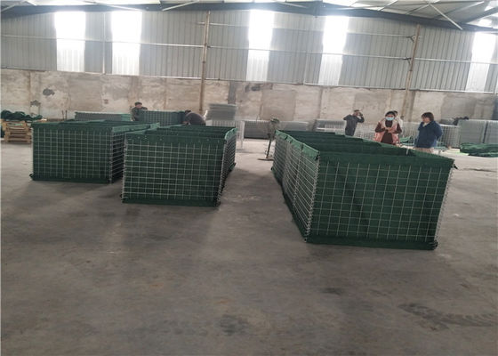 Квадратное отверстие стены взрыва Hesco обороны 76,2 x 76.2mm
