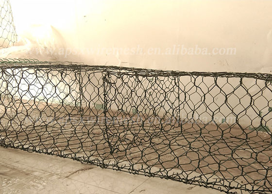 Анти- въедливым клетки стены 2x1x1m заполненные камнем Gabion
