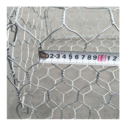 ячеистая сеть корзин Gabion металла 4x1x1m горячая окунутая гальванизированная