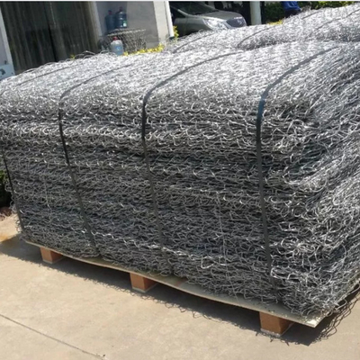 Ячеистая сеть корзин 80x100mm Gabion Ce коробки подпорной стенки небольшая шестиугольная